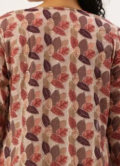 Jacket From White Chinon N Gold Jacket Suit -Deals Chic Lehenga Store White Chinon N Gold Jacket Suit IWBS02301797 rrc4