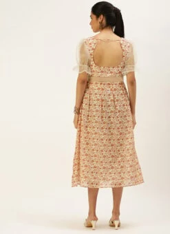 White Digital Printed Art Silk Dress After Six Wear 11 White Digital Printed Art Silk Dress After Six Wear -Deals Chic Lehenga Store White Digital Printed Art Silk Dress DRBS02208475 b