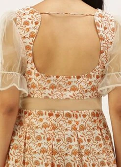 White Digital Printed Art Silk Dress After Six Wear 13 White Digital Printed Art Silk Dress After Six Wear -Deals Chic Lehenga Store White Digital Printed Art Silk Dress DRBS02208475 rrc2