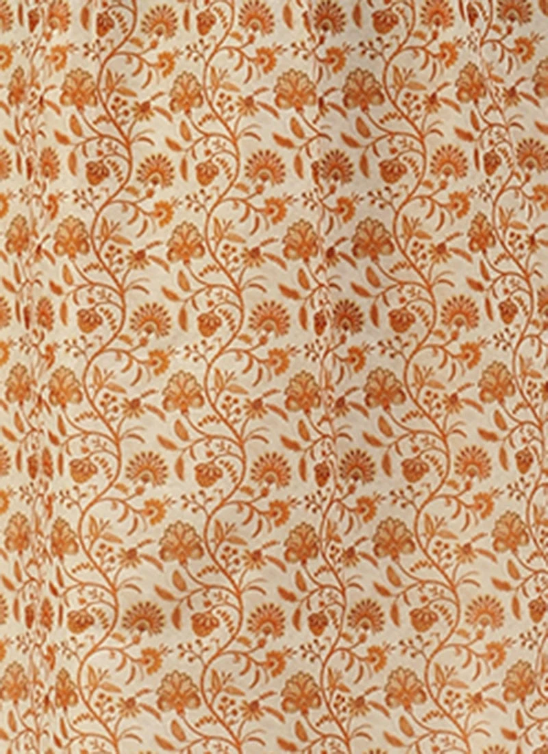 White Digital Printed Art Silk Dress After Six Wear 8 White Digital Printed Art Silk Dress After Six Wear - Image 8