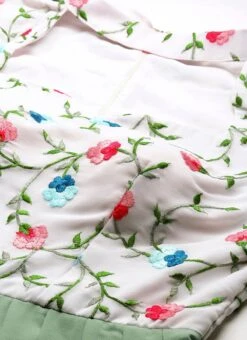 White Georgette N Green Pleated Gown Festive Wear 12 White Georgette N Green Pleated Gown Festive Wear -Deals Chic Lehenga Store White Georgette N Green Pleated Gown IWBS02210982 rrc1