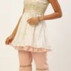 Top From White N Pink Peplum Top Gharara Set After Six Wear