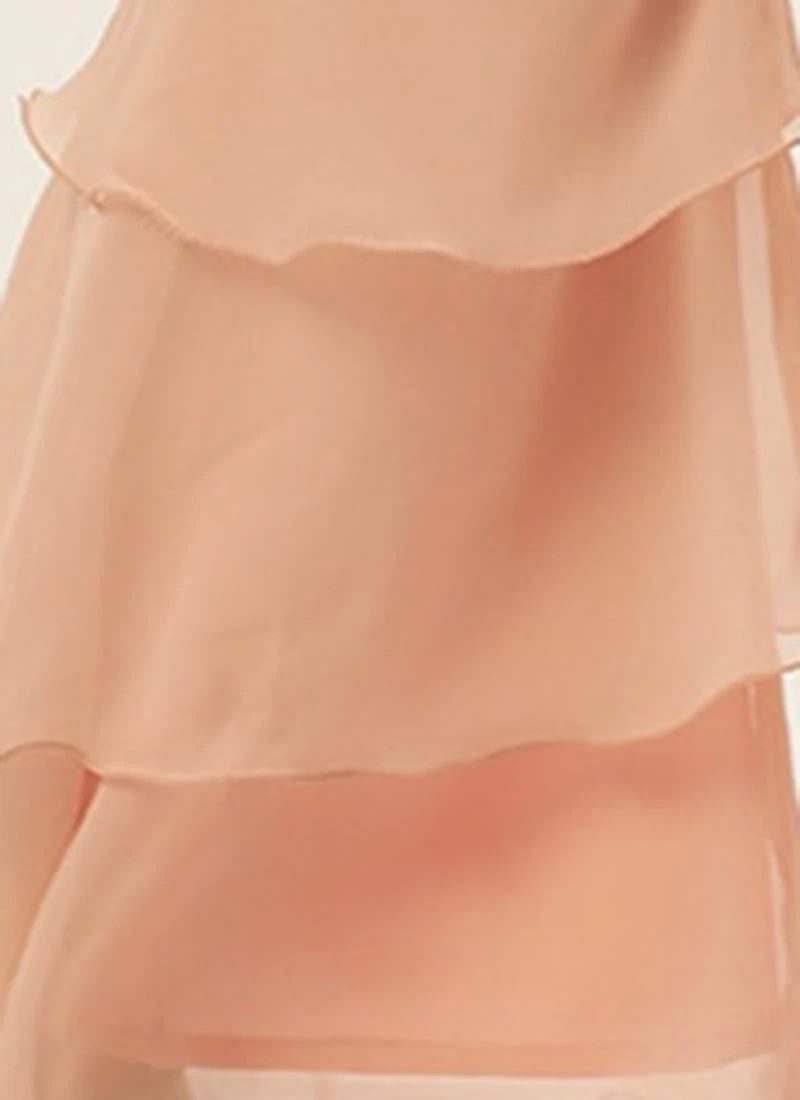 Top From White N Pink Peplum Top Gharara Set After Six Wear 8 Top From White N Pink Peplum Top Gharara Set After Six Wear - Image 8