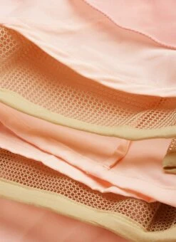 White Net Embroidered N Pink Layered Gown Wedding Wear -Deals Chic Lehenga Store White Net Embroidered N Pink Layered Gown IWBS02211174 rrc4