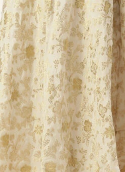 White Nylon Jacquard Festive Wear -Deals Chic Lehenga Store White Nylon Jacquard DRBS02301036 rrc4