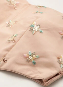 Skirt From White Sequins N Peach Net Tiered Lehenga After Six Wear -Deals Chic Lehenga Store White Sequins N Peach Net Tiered Lehenga GHBS02212562 rrc1