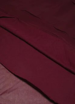 Wine Georgette Embroidered Handkerchief Gown Festive Wear -Deals Chic Lehenga Store Wine Georgette Embroidered Handkerchief Gown IWBS02302171 rrc4