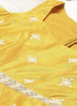 Yellow Art Silk Embroidered Jumpsuit Party Wear -Deals Chic Lehenga Store Yellow Art Silk Embroidered Jumpsuit DRBS02209681 rrc1