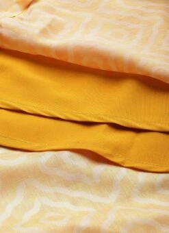 Yellow Digital Print High N Low Style Dress After Six Wear -Deals Chic Lehenga Store Yellow Digital Print High N Low Style Dress DRBS02306371 rrc4