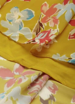 Yellow Digital Printed Dress After Six Wear -Deals Chic Lehenga Store Yellow Digital Printed Dress DRBS02208547 rrc3