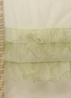 Dupatta From Yellow Digital Printed Organza Suit Set After Six Wear -Deals Chic Lehenga Store Yellow Digital Printed Organza Suit Set SLBS02212594 rrc4