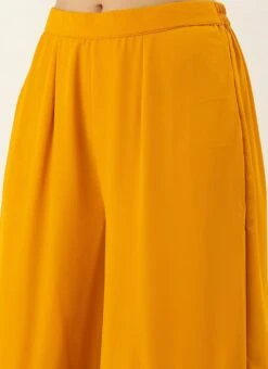 Dupatta From Yellow Digital Printed Alia Cut Sharara Suit After Six Wear -Deals Chic Lehenga Store Yellow Digital Printed Sharara Suit SLBS02306377 rrc2 1