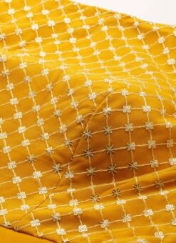 Yellow Embroidered Floor Length Anarkali Suit Festive Wear Wedding Wear -Deals Chic Lehenga Store Yellow Embroidered Floor Length Anarkali Suit SLBS02205959 rrc1