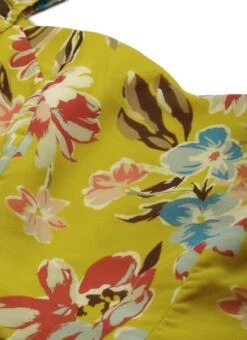 Yellow Georgette Layered Style Dress After Six Wear -Deals Chic Lehenga Store Yellow Georgette Layered Style Dress DRBS02208417 rrc1