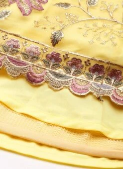Skirt From Yellow Organza N Pink Art Silk Skirt N Top Set After Six Wear 15 Skirt From Yellow Organza N Pink Art Silk Skirt N Top Set After Six Wear -Deals Chic Lehenga Store Yellow Organza N Pink Art Silk Skirt N Top Set IWBS02211065 rrc4