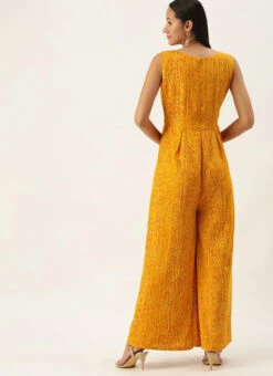 Yellow Printed Viscose Angrakha Style Jumpsuit Festive Wear 10 Yellow Printed Viscose Angrakha Style Jumpsuit Festive Wear -Deals Chic Lehenga Store Yellow Printed Viscose Angrakha Style Jumpsuit DRBS02109746 b