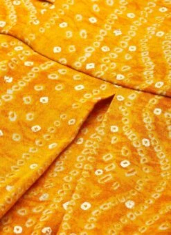 Yellow Printed Viscose Dress After Six Wear -Deals Chic Lehenga Store Yellow Printed Viscose Dress DRBS02110830 rrc1