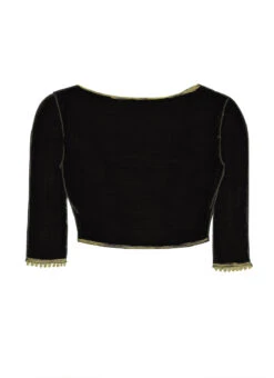 Black Georgette Blouse After Six Wear -Deals Chic Lehenga Store black georgette blouse blbs1709004c u