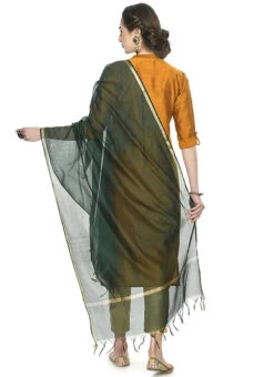 Bottle Green Art Silk Banarasi Dupatta After Six Wear 7 Bottle Green Art Silk Banarasi Dupatta After Six Wear -Deals Chic Lehenga Store bottle green art silk banarasi dupatta dpsdmfd204 b