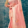 Gajri Blended Cotton Kota Saree Festive Wear