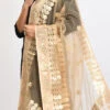 Gold Organza Cotton Gota Work Dupatta Work Wear