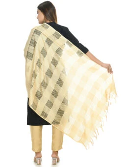 Golden Cotton Dupatta Festive Wear -Deals Chic Lehenga Store golden cotton dupatta dpdmfmfd015 b