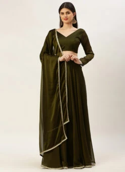 Green Art Silk A Line Lehenga Festive Wear -Deals Chic Lehenga Store green art silk a line lehenga ghsrk174135 u