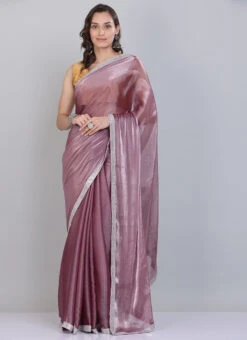 Hand Work Wine Color Chiffon Saree Party Wear -Deals Chic Lehenga Store hand work wine color chiffon saree sadcscb05b u