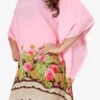 Light Pink Georgette Kaftan After Six Wear