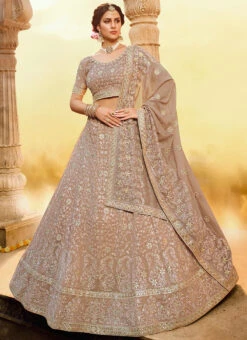 Mauve Georgette Umbrella Lehenga Wedding Wear -Deals Chic Lehenga Store mauve georgette umbrella lehenga ghmkns3809 u