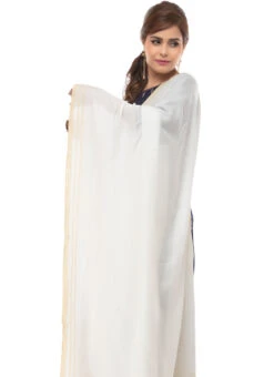 Off White Cotton Slub Weaving Work Dupatta Work Wear -Deals Chic Lehenga Store off white cotton slub weaving work dupatta dpdmimfd091 b