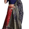 Red Silk Weaving Work A Line Lehenga Festive Wear